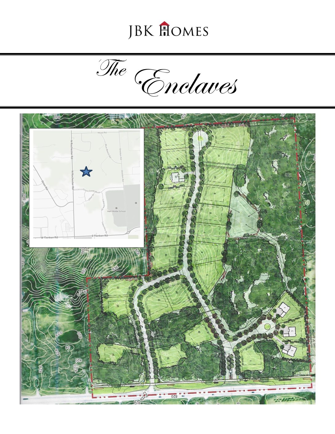 Rochester Enclaves_Site Plan